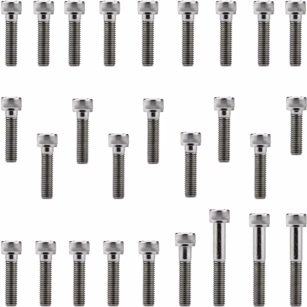 Kit parafusos inox tampa motor lateral esquerdo+direito CB1000R CBR1000RR CB1000 CBR1000