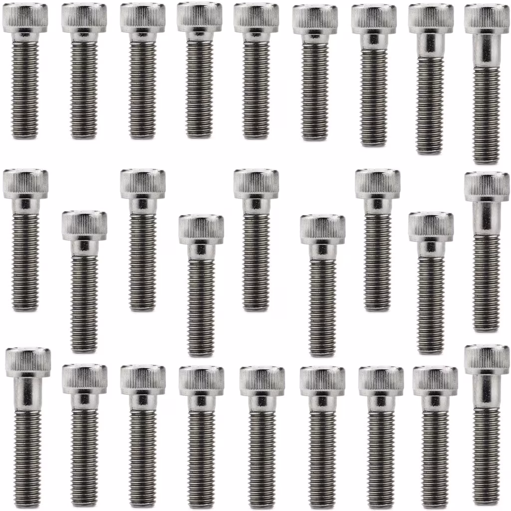Kit parafusos inox tampa motor lateral esquerda+direita XLX250R XLX 250R 1984 a 1992