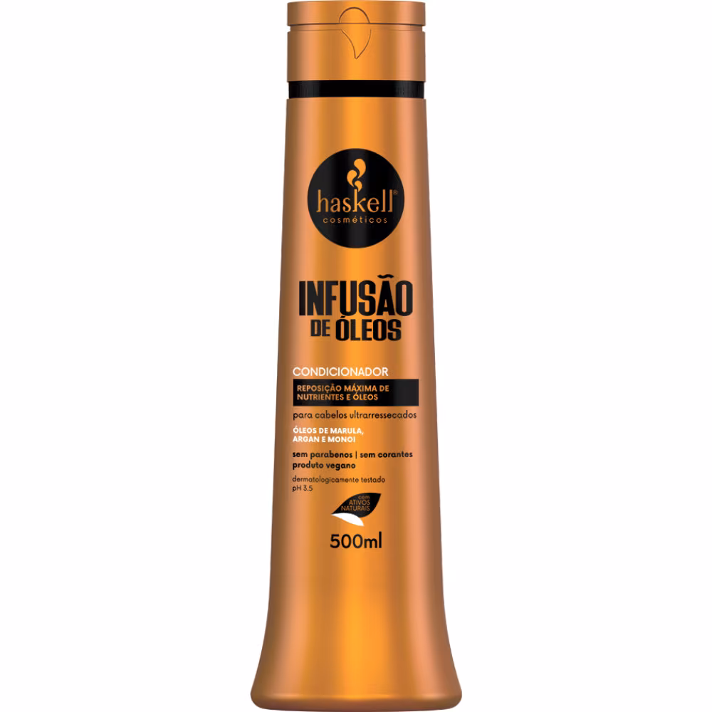 Condicionador Infusão De Óleos 500ml Haskell