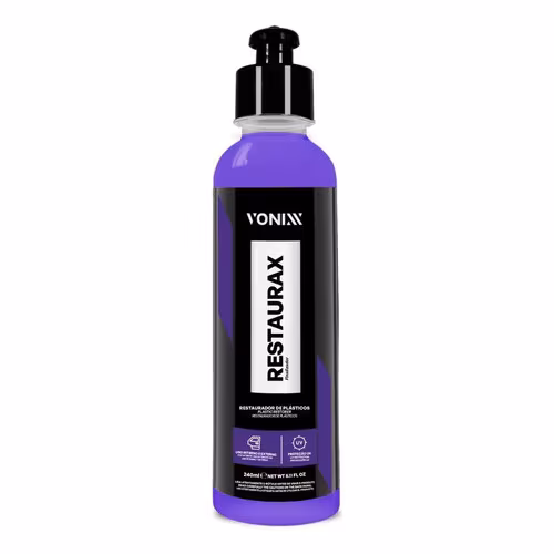 Restaurador De Plásticos Automotivos Vonixx Restaurax 240ml Violeta