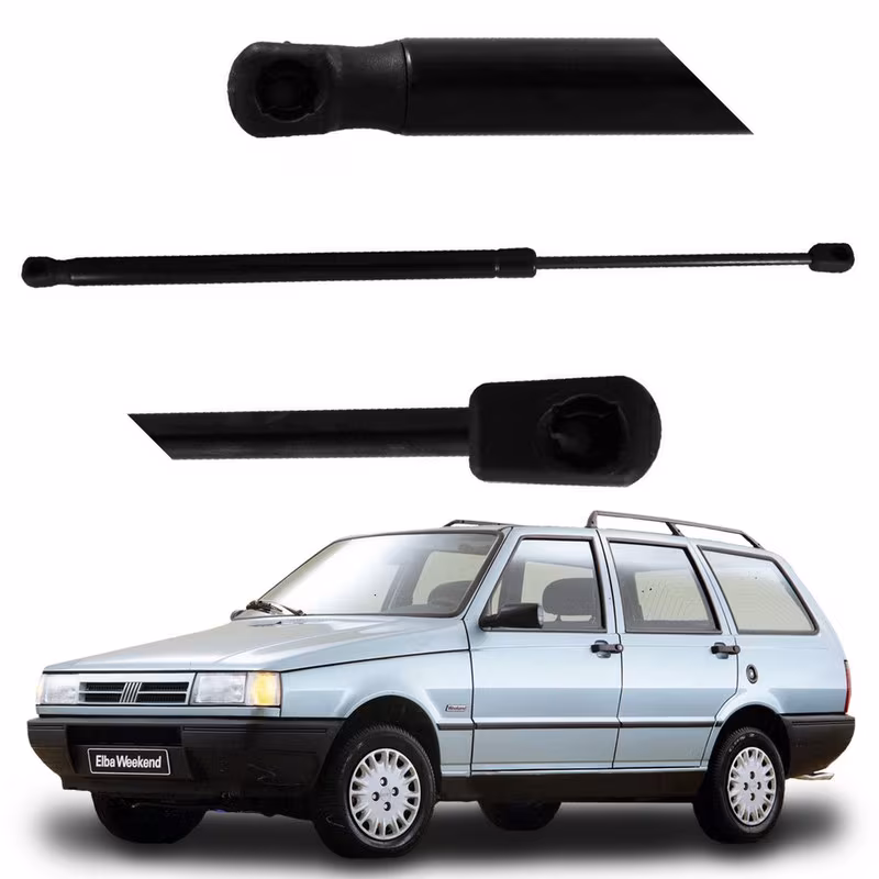 Par Amortecedor Porta Malas Tampa Traseira Fiat Elba 1984 Em Diante