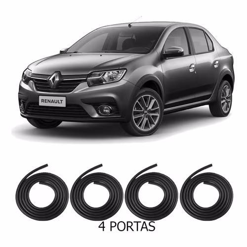 Borrachas De Vedação Logan 2013 2014 2015 2016 2017 4 Portas