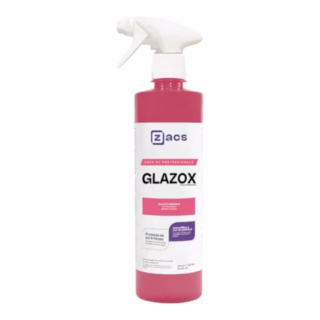 Glazox Selante Cerâmico Coating Brilho Proteção 500ml Zacs