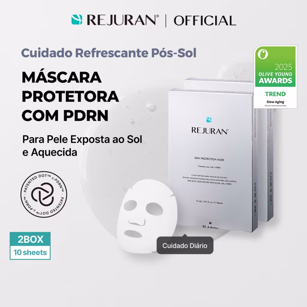 [REJURAN] Skin Protection Mask 5 Unidades (2 Caixas / 4 Caixas)