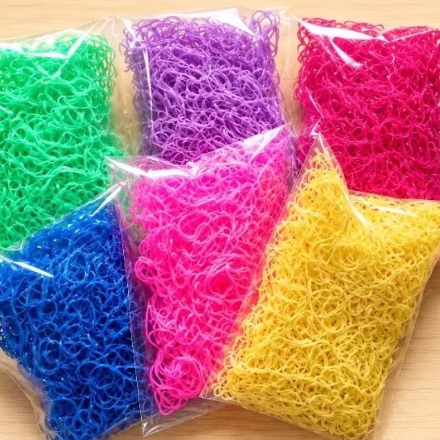 1000 Elásticos Fino Penteado Pet Banho e tosa Pet shop