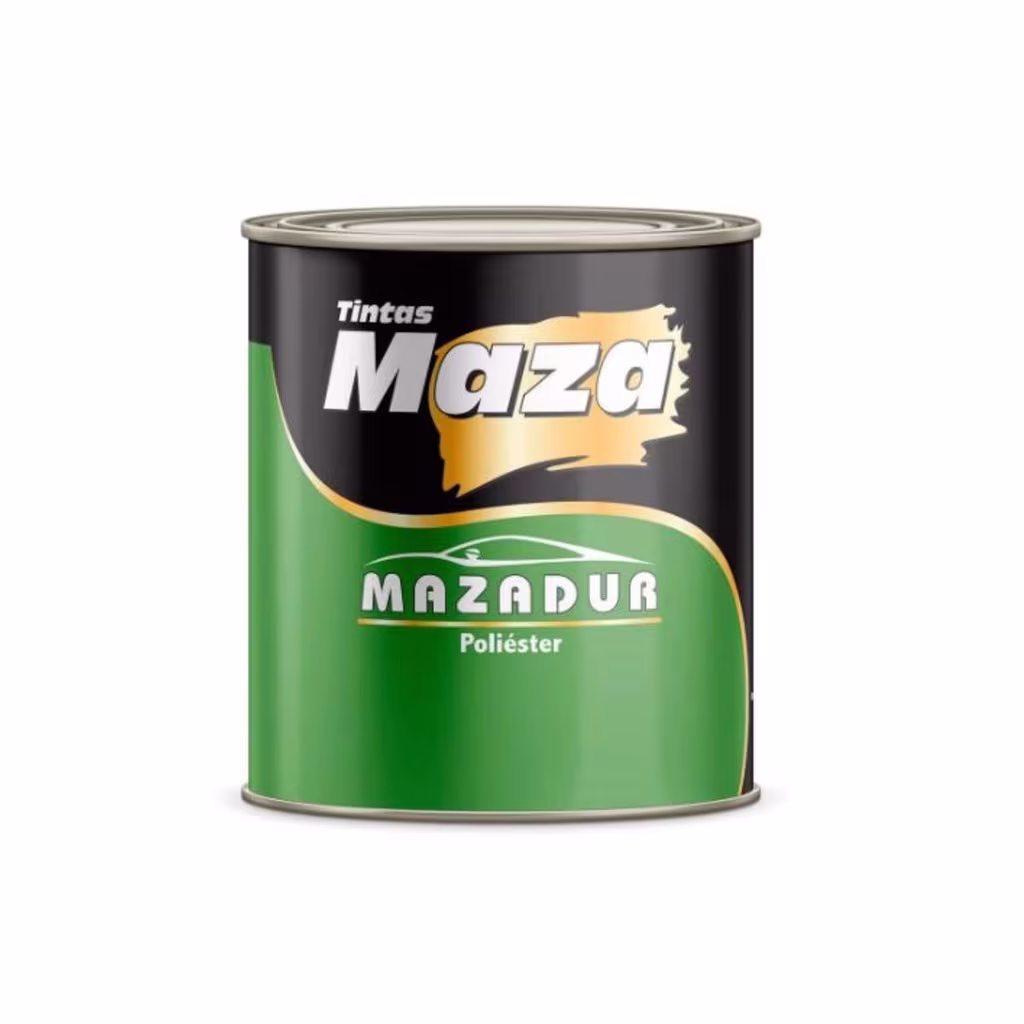 TINTA POLIESTER GRIS ALUMINIO MET CITROEN (01) 900ML MAZA