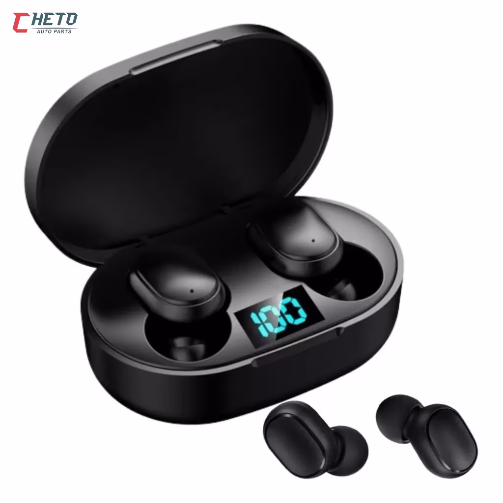 Fone De Ouvido Sem Fio E6s Bluetooth 5.0 Tws Com Tela LED Digital