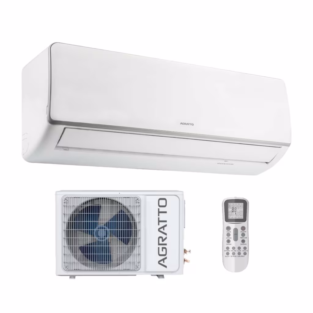 Ar Condicionado Split Hi Wall Inverter Agratto 9000 Btus Quente e Frio Neo R-32 220v
