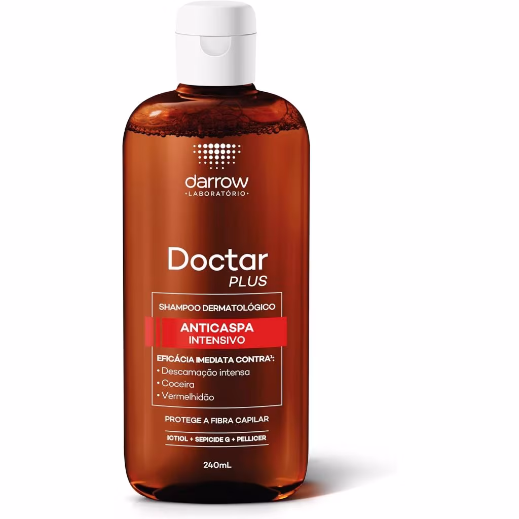 Shampoo Dermatológico Doctar Plus Anticaspa Intensivo Com 240ml