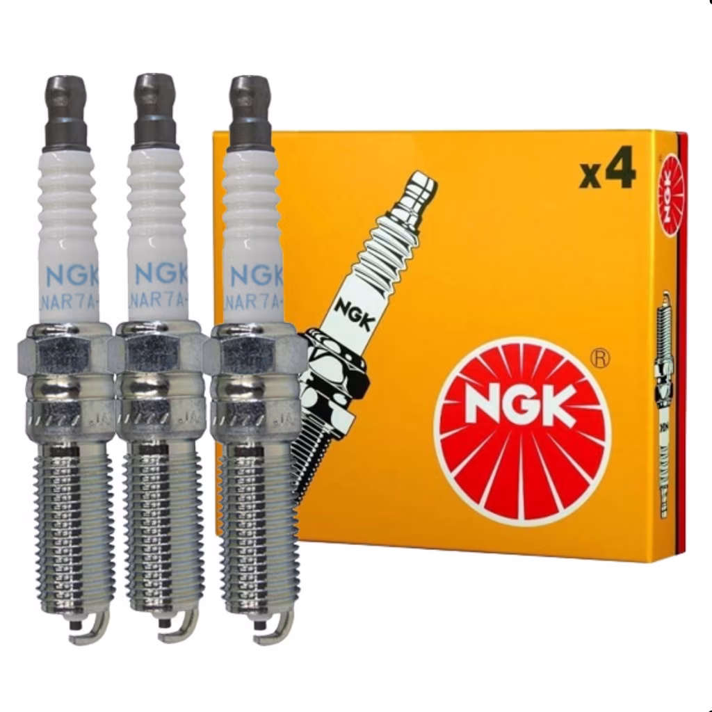 Jogo 3 Velas De Ignição Original Ngk Ford Ka 1.0 12v 3 Cilindros