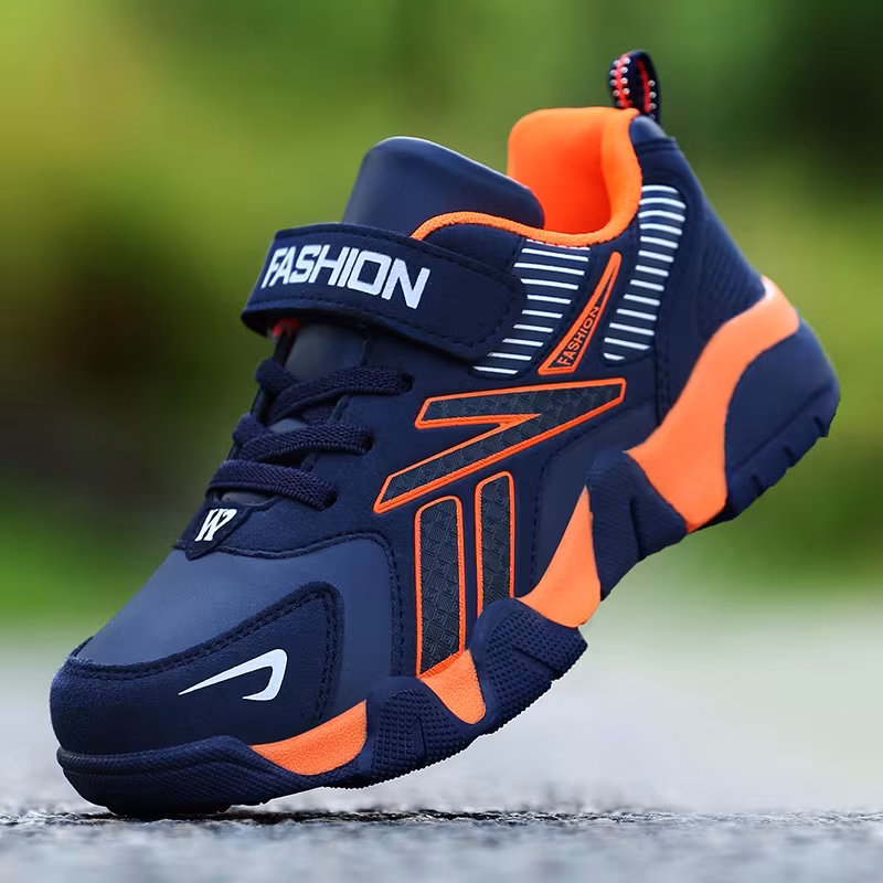 Tênis Infantil Sapatos Infantis Para Meninos Esportivos Meninas Couro De Inverno Impermeável Casual De Passeio Novo