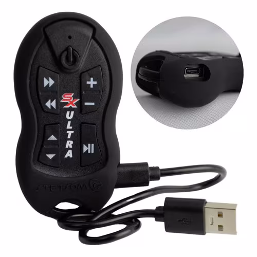 Controle Ultra Longa Distancia 500m Sx2 Sincronismo Facil Cor Preto