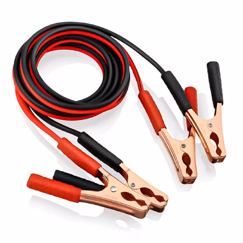 Cabo Automotivo Chupeta Para Bateria 300Amp 2,2M Profissional Carro Moto Recarga